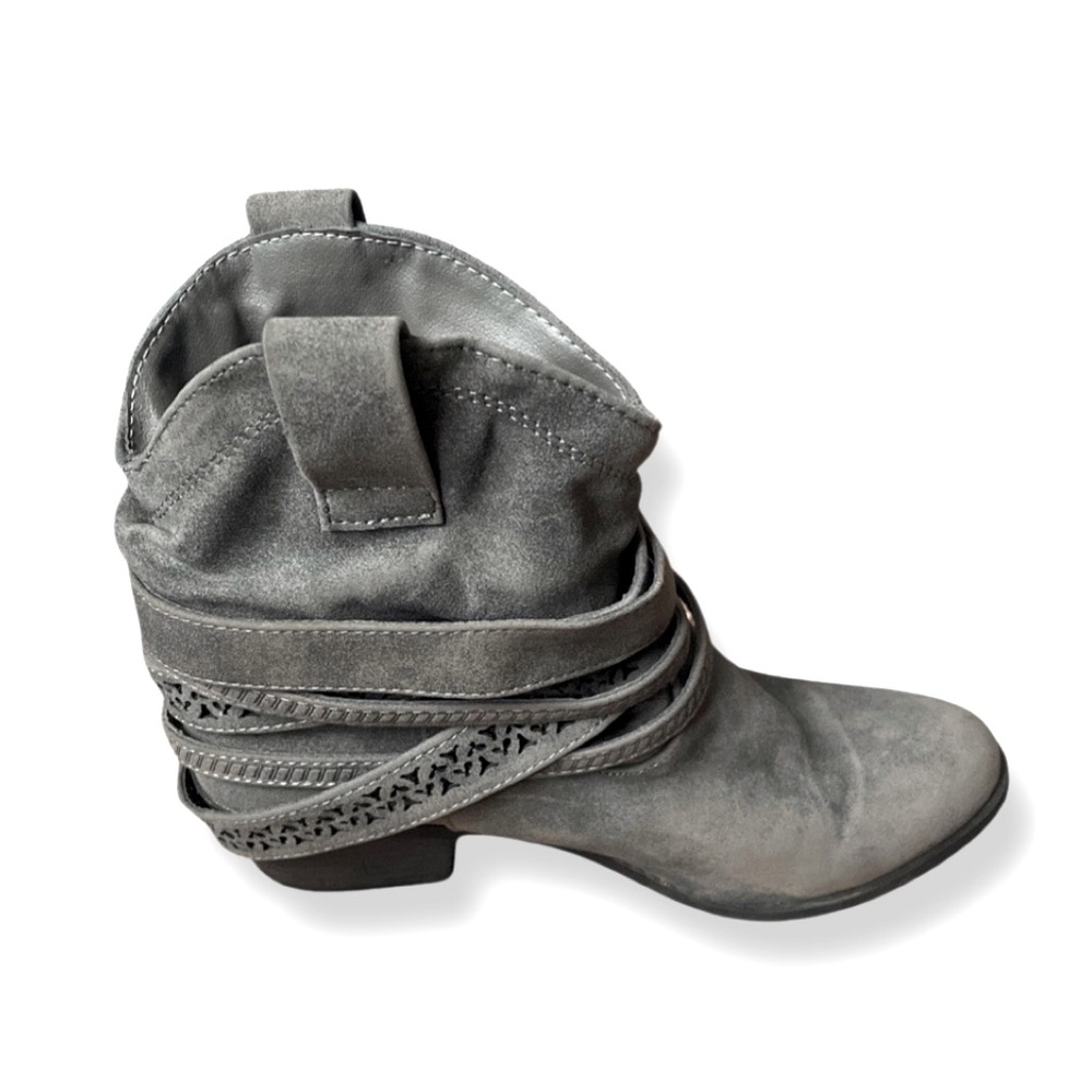 Gray Booties